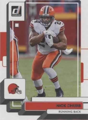 2022 Panini Donruss Nick Chubb #210