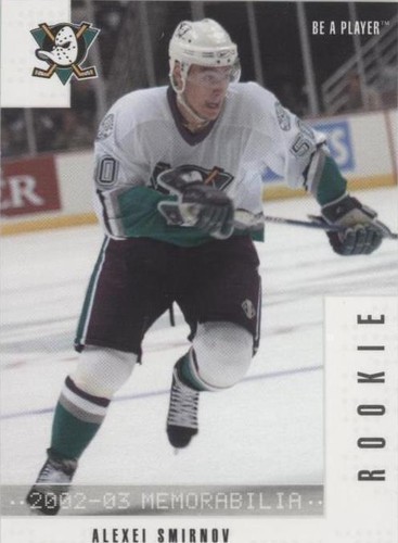 2002-03 In the Game Be A Player Memorabilia - Alexei Smirnov #300