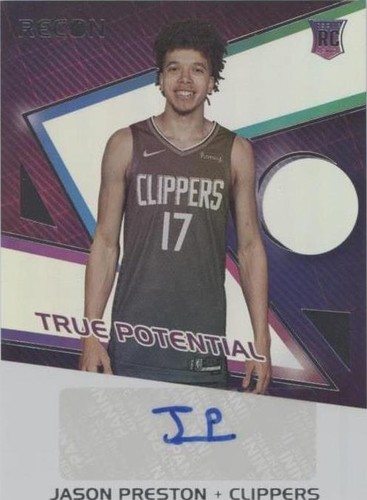 2021-22 Panini Recon - Jason Preston #TPS-JSP