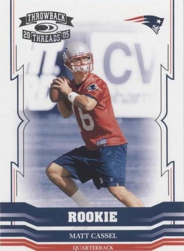 2005 Donruss Throwback Threads Matt Cassel #194
