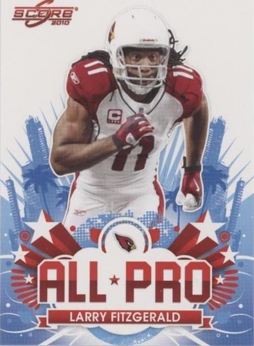 2010 Score Larry Fitzgerald #27
