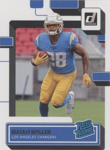 2022 Panini Donruss Isaiah Spiller #316