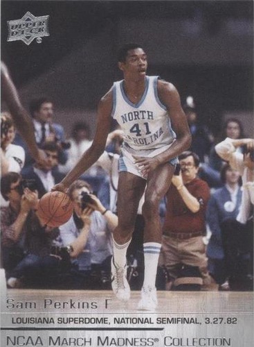2014-15 Upper Deck NCAA March Madness Collection - Sam Perkins #SP-1