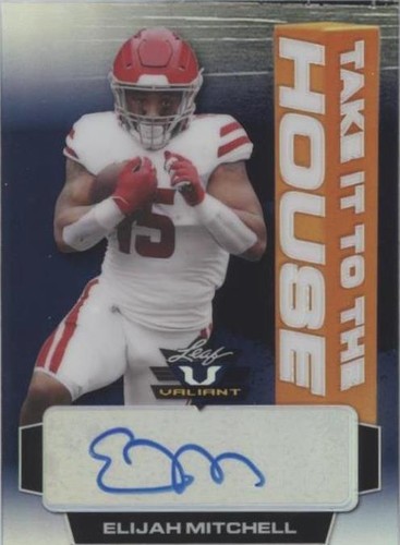 2021 Leaf Valiant Elijah Mitchell #TH-EM1