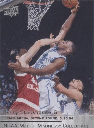 2014-15 Upper Deck NCAA March Madness Collection - Jerry Stackhouse #JS-3