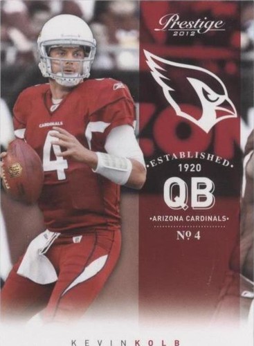 2012 Playoff Prestige Kevin Kolb #3