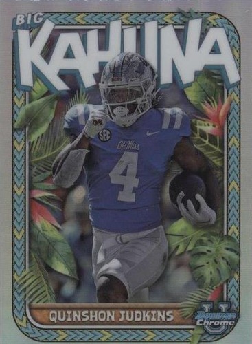 2023 Bowman University Chrome Quinshon Judkins #TBK-5