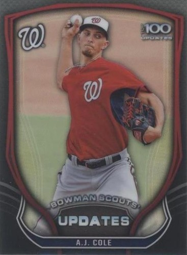 2015 Bowman Chrome - A.J. Cole #BSU-AC