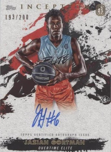 2021-22 Topps Inception OTE Overtime Elite - Jazian Gortman #IA-JG2