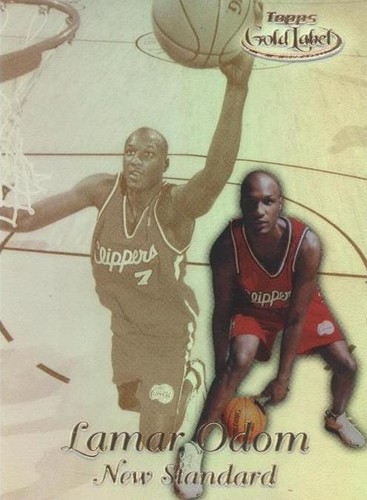 1999-00 Topps Gold Label - Lamar Odom #NS11