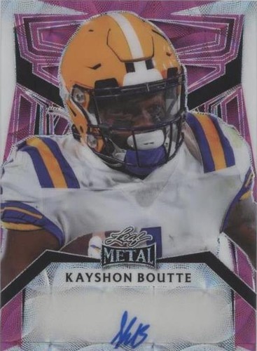 2023 Leaf Metal Kayshon Boutte #PA-KB1