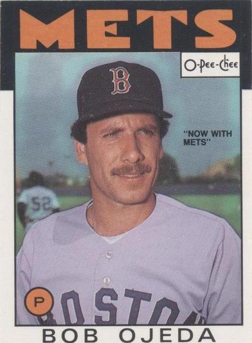 1986 O-Pee-Chee - Bob Ojeda #11