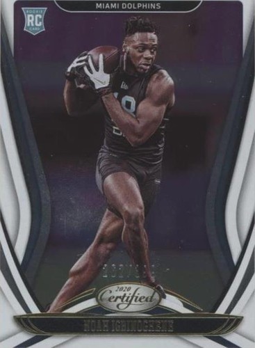 2020 Panini Certified Noah Igbinoghene #155