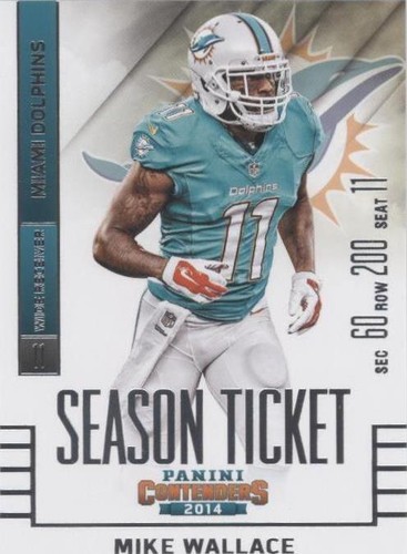 2014 Panini Contenders Mike Wallace #41