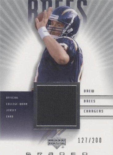 2002 Upper Deck Graded Drew Brees #G1-BR