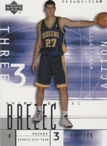 2001-02 Upper Deck Flight Team - Primoz Brezec #95