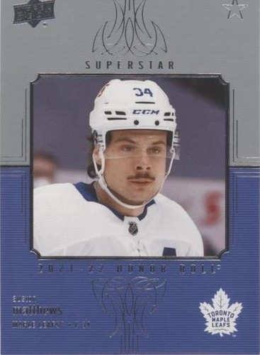 2021-22 Upper Deck Series 1 - Auston Matthews #HR-50