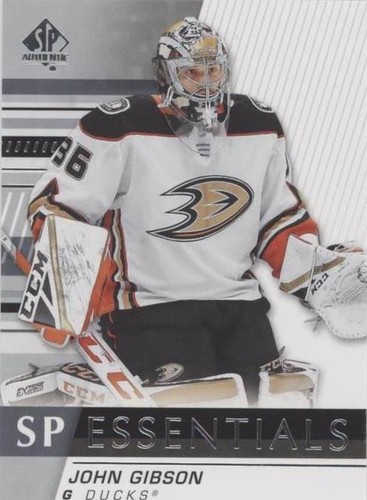 2019-20 SP Authentic - John Gibson #SPE-JG