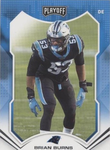 2021 Panini Playoff Brian Burns #161