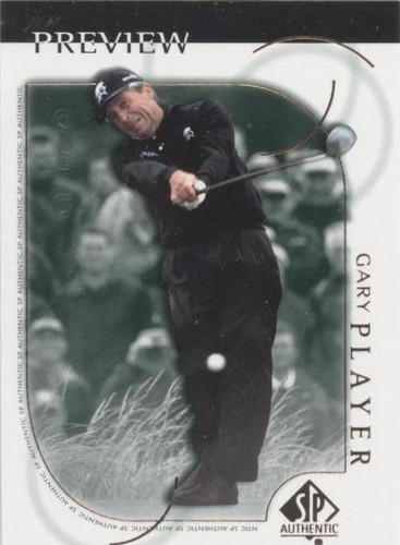 2001 SP Authentic Preview - Gary Player #14