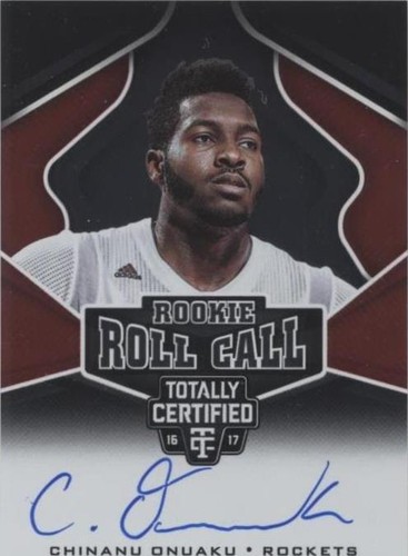 2016-17 Panini Totally Certified - Chinanu Onuaku #39