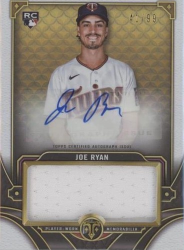 2022 Topps Triple Threads - Joe Ryan #ASJR-JRY