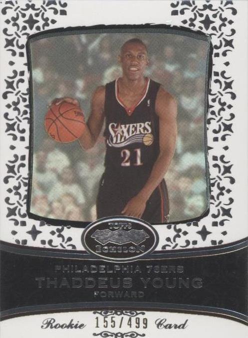 2007-08 Topps Echelon - Thaddeus Young #67