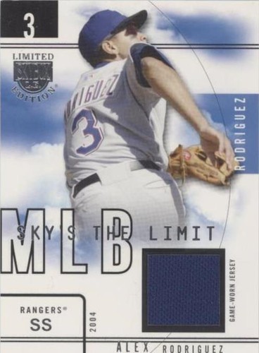 2004 Skybox Limited Edition - Alex Rodriguez #SL-AR