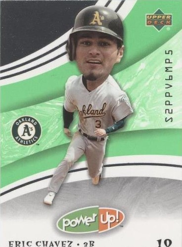2004 Upper Deck Power Up! - Eric Chavez #31