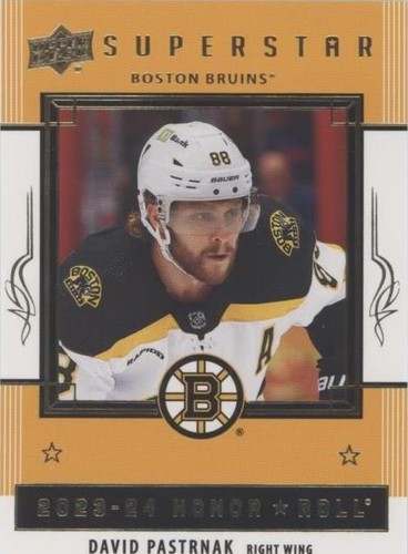 2023-24 Upper Deck Series 1 - David Pastrnak #HR-4