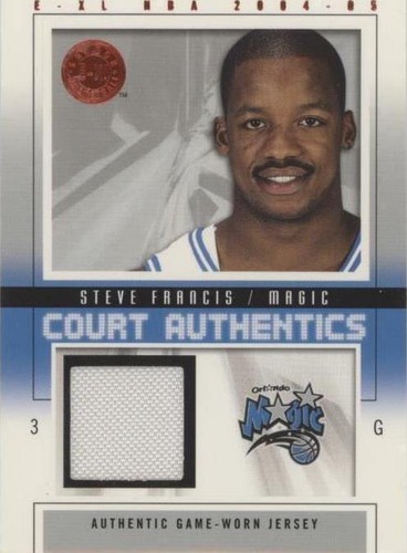2004-05 E-XL - Steve Francis #CA-SF