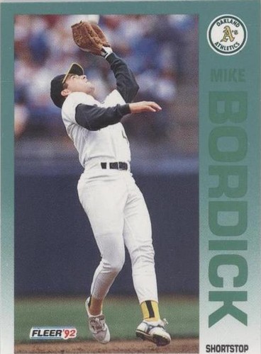 1992 Fleer - Mike Bordick #251
