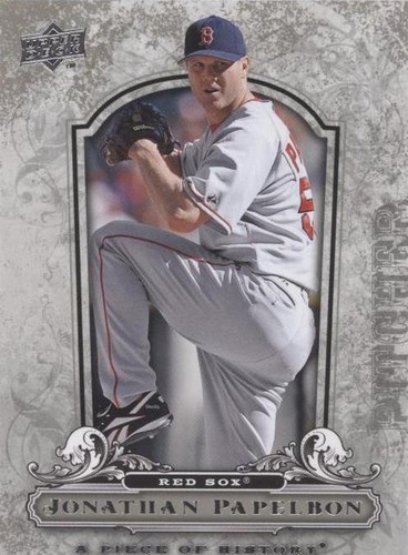 2008 Upper Deck A Piece of History - Jonathan Papelbon #18