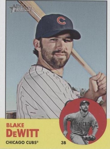 2012 Topps Heritage - Blake DeWitt #384
