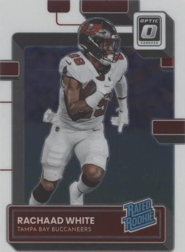 Rachaad White 2022 Panini Donruss Gold Holo Press Proof