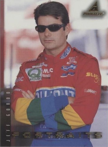 1997 Pinnacle Portraits - Jeff Gordon #1