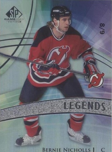 2020-21 Upper Deck SP Game Used - Bernie Nicholls #104