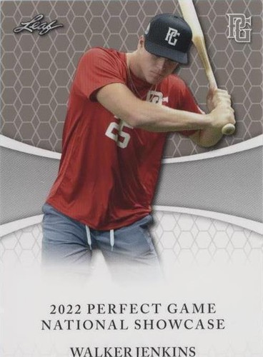2022 Leaf Perfect Game National Showcase - Walker Jenkins #93