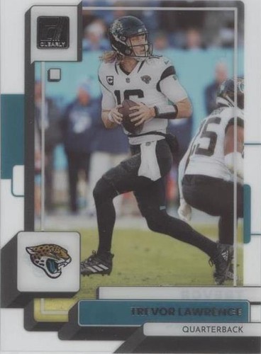 2022 Panini Clearly Donruss Trevor Lawrence #22