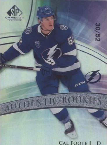 2020-21 Upper Deck SP Game Used - Cal Foote #195