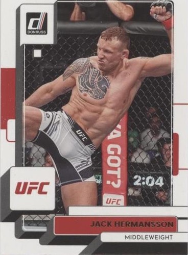 2023 Donruss UFC - Jack Hermansson #112