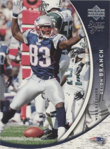 2004 Upper Deck Sweet Spot Deion Branch #58