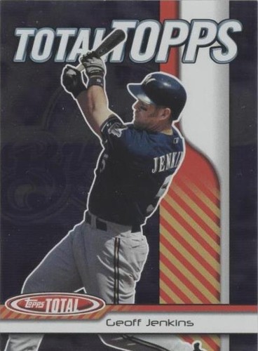 2004 Topps Total - Geoff Jenkins #TT21