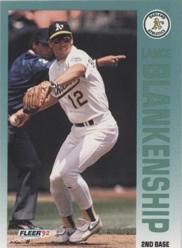 1992 Fleer - Lance Blankenship #250
