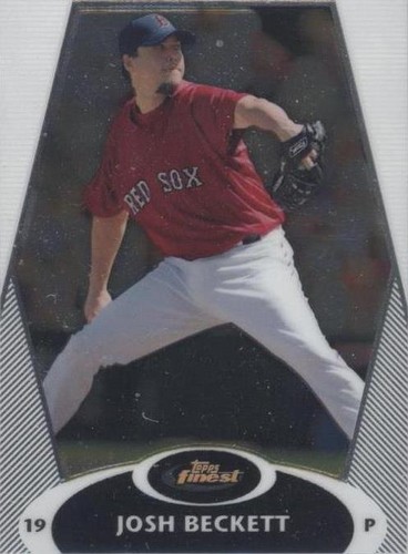 2008 Topps Finest - Josh Beckett #76