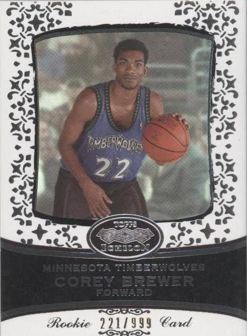 2007-08 Topps Echelon - Corey Brewer #75