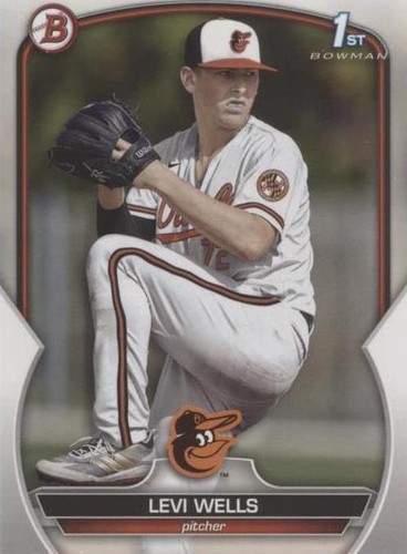 2023 Bowman Draft - Levi Wells #BD-92