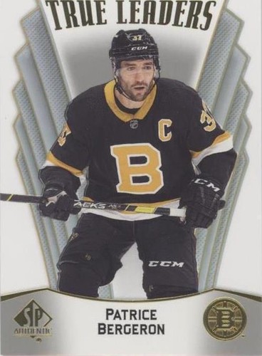 2021-22 SP Authentic - Patrice Bergeron #TL-22