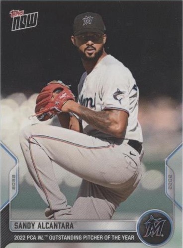 2022 Topps Now - Sandy Alcantara #PCA-8