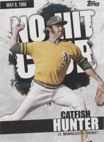 2022 Topps Series 2 - Catfish Hunter #NHC-12